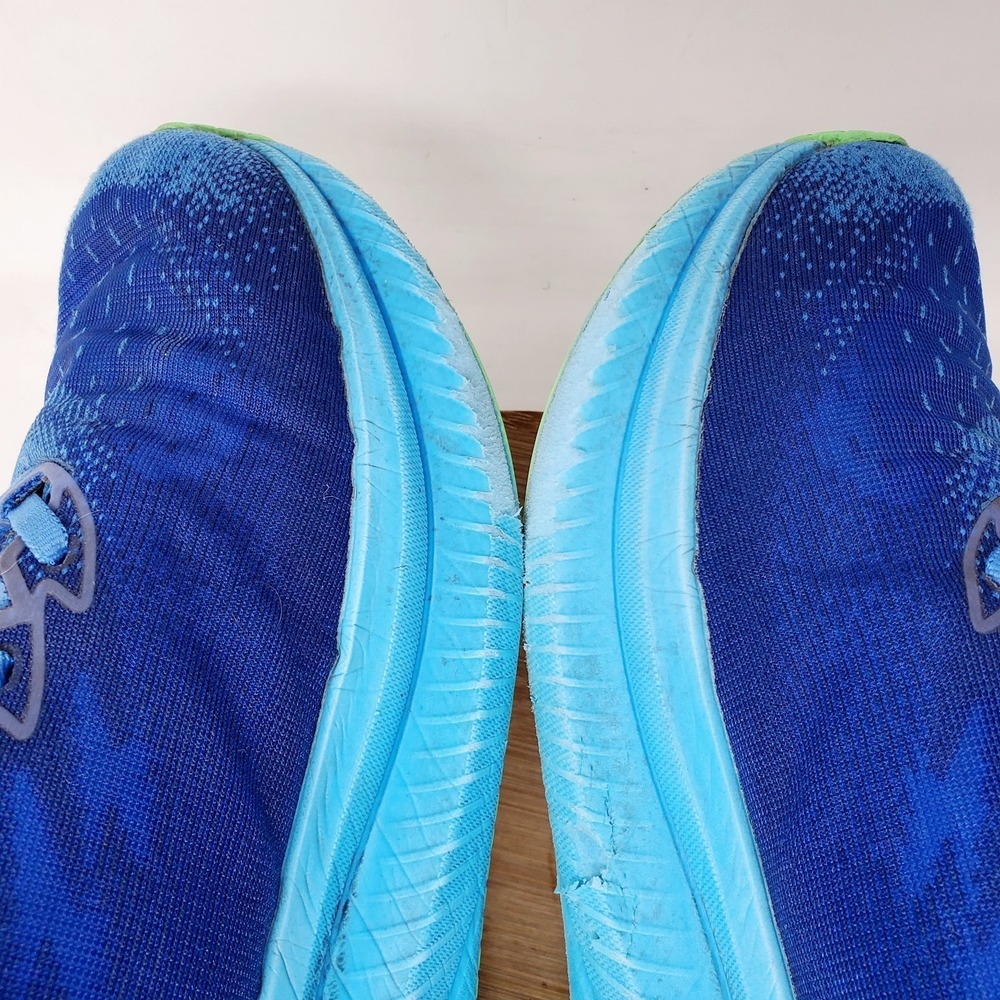 Hoka One One Mach 6 Running Shoes Mens 11.5 D Blue Athletic Comfort Sneaker - Picture 14 of 16